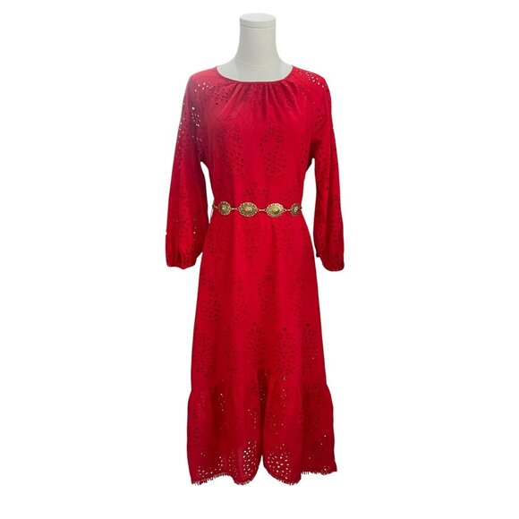 Vonmelli Concho Chain Belt Gold Western Cowgirl Boho Festival Y2K NWT - Picture 6 of 7